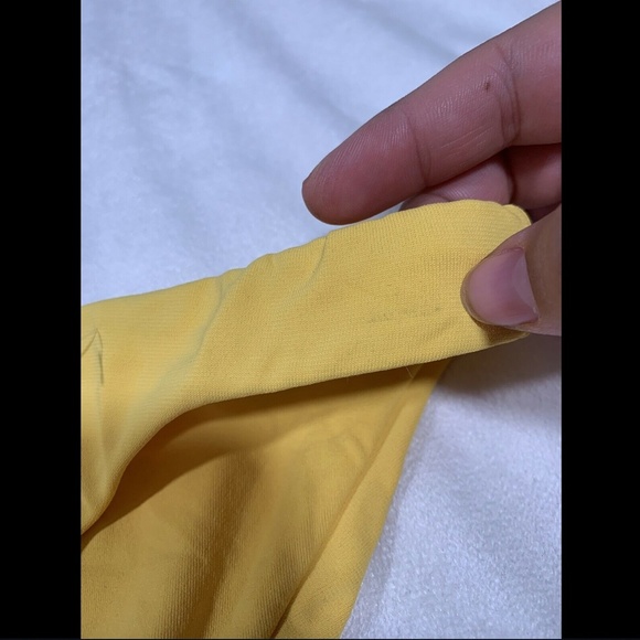 NEW $78 Robin Piccone Ava Classic Bikini Bottoms in Yellow [SZ Medium ]‎ #3381 - Picture 6 of 12